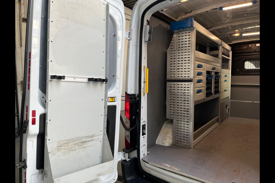 Ford Transit 350 Servicewagen 2.0 TDCI 130pk euro6 L3H2 Trend Sortimo Inrichting Victron v230 Standkachel Trekhaak RIJKLAARPRIJS!