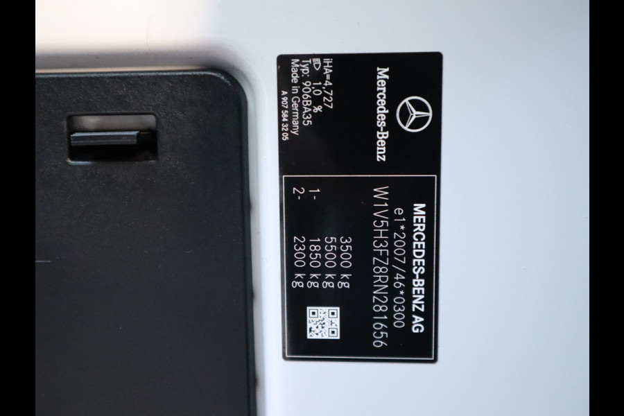 Mercedes-Benz Sprinter 515 CDI Euro 6 Bakwagen Laadklep Zijdeur - MBUX - Clima