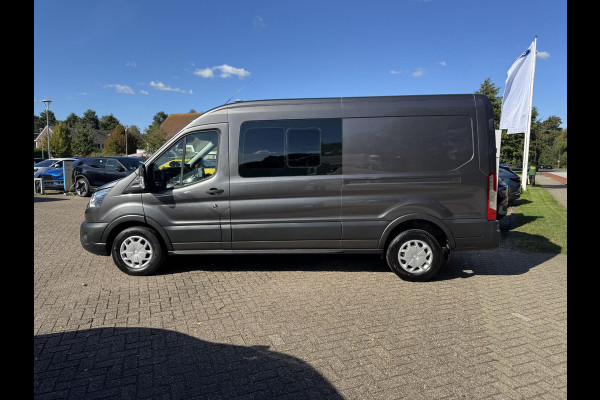 Ford Transit 350 2.0 TDCI L3H2 DC Trend | 6-zits | 170pk |  Dubbele Cabine  | Navigatie | Camera | Trekhaak | Stoelverwarming | Armsteun Ford Transit 350 2.0 TDCI L3H2 DC Trend | 6-zits | 170pk |  Dubbele Cabine  | Navigatie | Camera | Trekhaak | Stoelverwarming | Armsteun