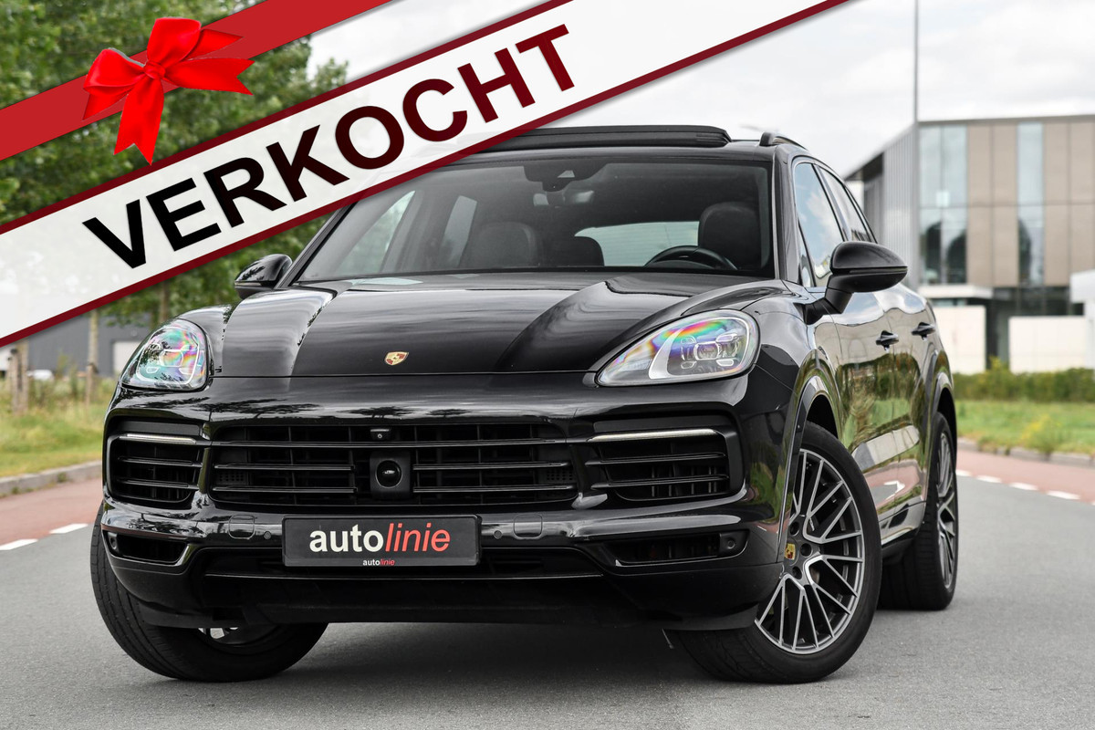 Porsche Cayenne 3.0 V6. Pano, Luchtv, Softclose, ACC, 360, Memory, Dodeh, Bose, Sfeer, Trekhaak, Leder!