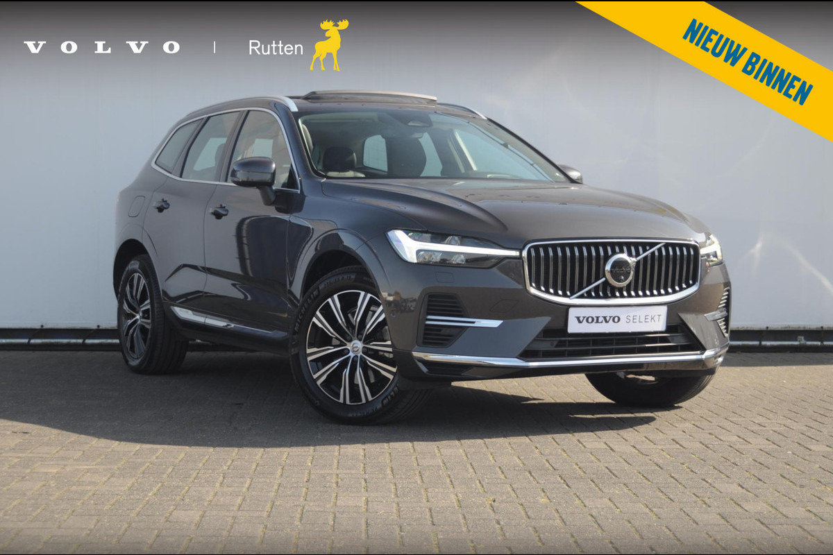 Volvo XC60 T8 455PK Automaat AWD Ultra Bright Long range / Head-up display / Harman Kardon audio / Panoramadak / BLIS / Elektrisch bedienbare voorstoelen / Memory seats / Verwarmbare stoelen / Keyless entry /