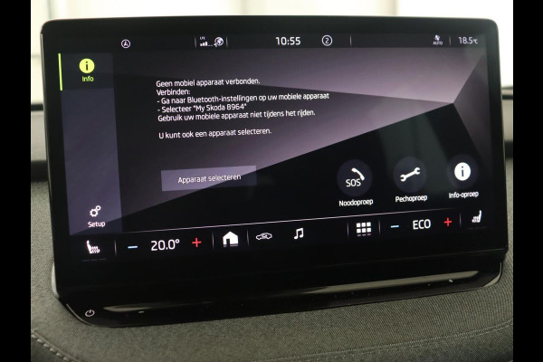 Škoda ENYAQ iV 60 | Stoelverwarming | Trekhaak | Matrix LED | Carplay | Stuurverwarming | Navigatie | Half leder | Cruise control | Parkeerhulp