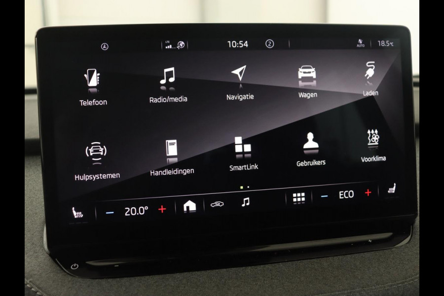 Škoda ENYAQ iV 60 | Stoelverwarming | Trekhaak | Matrix LED | Carplay | Stuurverwarming | Navigatie | Half leder | Cruise control | Parkeerhulp
