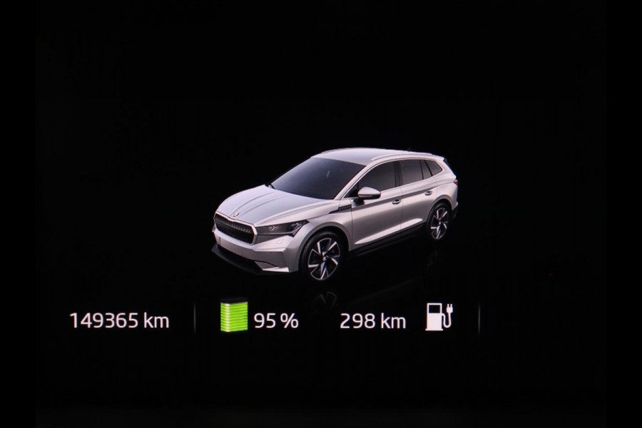 Škoda ENYAQ iV 60 | Stoelverwarming | Trekhaak | Matrix LED | Carplay | Stuurverwarming | Navigatie | Half leder | Cruise control | Parkeerhulp