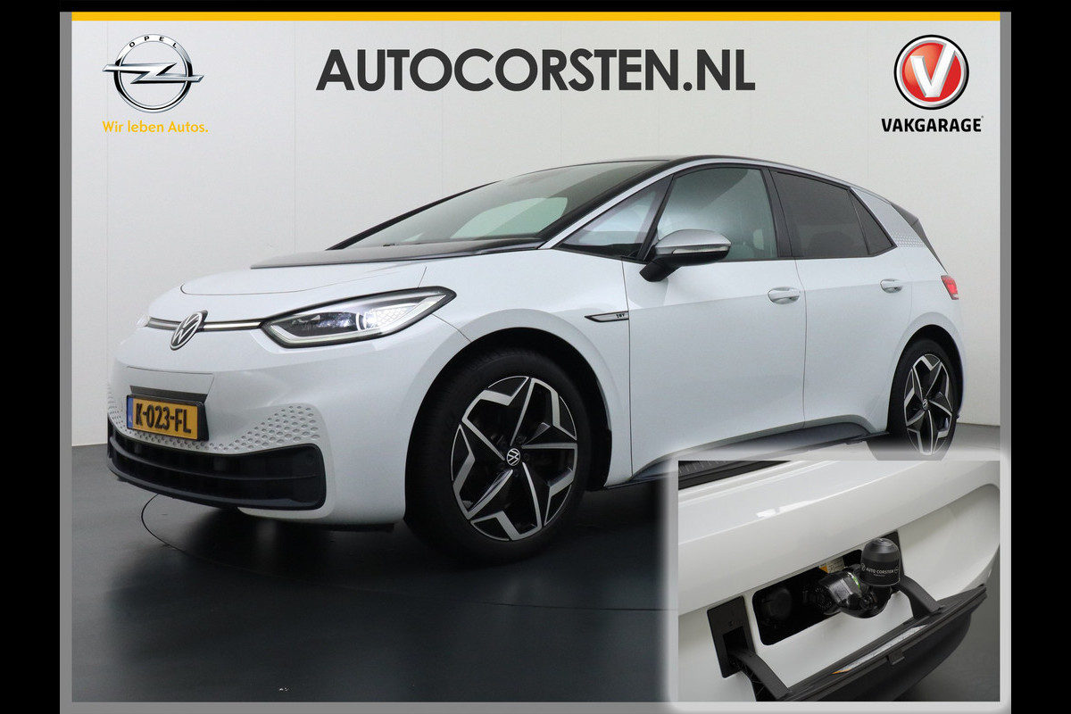 Volkswagen ID.3 First Plus 58kWh Trekhaak Camera Apple Carplay Android Auto Navi Adap.Cruise Ecc Pdc Matrix Led Stoelverwarming Lmv DAB Keyless Rijstrooksensor Wifi Origineel Nederlandse Auto