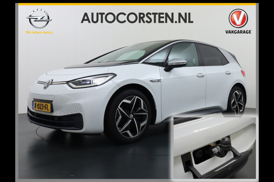 Volkswagen ID.3 First Plus 58kWh Trekhaak Camera Apple Carplay Android Auto Navi Adap.Cruise Ecc Pdc Matrix Led Stoelverwarming Lmv DAB Keyless Rijstrooksensor Wifi Origineel Nederlandse Auto