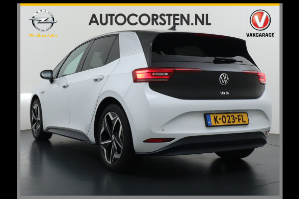 Volkswagen ID.3 First Plus 58kWh Trekhaak Camera Apple Carplay Android Auto Navi Adap.Cruise Ecc Pdc Matrix Led Stoelverwarming Lmv DAB Keyless Rijstrooksensor Wifi Origineel Nederlandse Auto