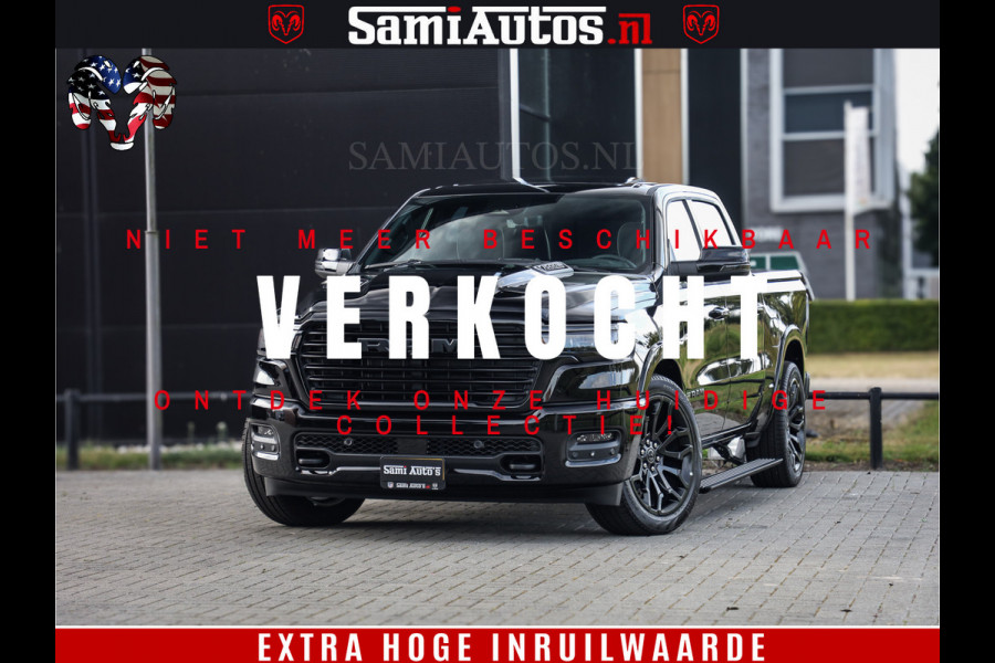 Dodge Ram 1500 Night Premium | Full Option | De Meest Luxe Pick-Up in zijn Klasse | Comfortabele Dubbele Cabine met Royale 5 Zitplaatsen | BPM vrij | Nu Leverbaar uit Voorraad | Voorraad Nr 2283 - 3326