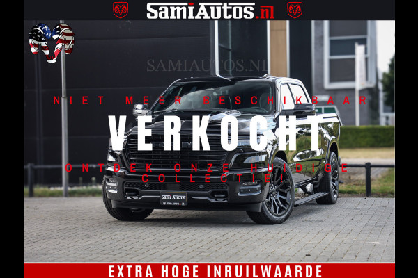 Dodge Ram 1500 Night Premium | Full Option | De Meest Luxe Pick-Up in zijn Klasse | Comfortabele Dubbele Cabine met Royale 5 Zitplaatsen | BPM vrij | Nu Leverbaar uit Voorraad | Voorraad Nr 2283 - 3326