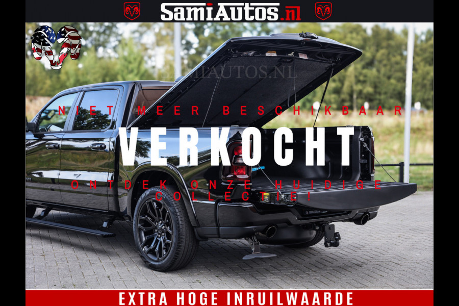 Dodge Ram 1500 Night Premium | Full Option | De Meest Luxe Pick-Up in zijn Klasse | Comfortabele Dubbele Cabine met Royale 5 Zitplaatsen | BPM vrij | Nu Leverbaar uit Voorraad | Voorraad Nr 2283 - 3326