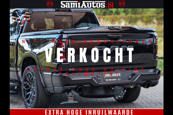 Dodge Ram 1500 Night Premium | Full Option | De Meest Luxe Pick-Up in zijn Klasse | Comfortabele Dubbele Cabine met Royale 5 Zitplaatsen | BPM vrij | Nu Leverbaar uit Voorraad | Voorraad Nr 2283 - 3326