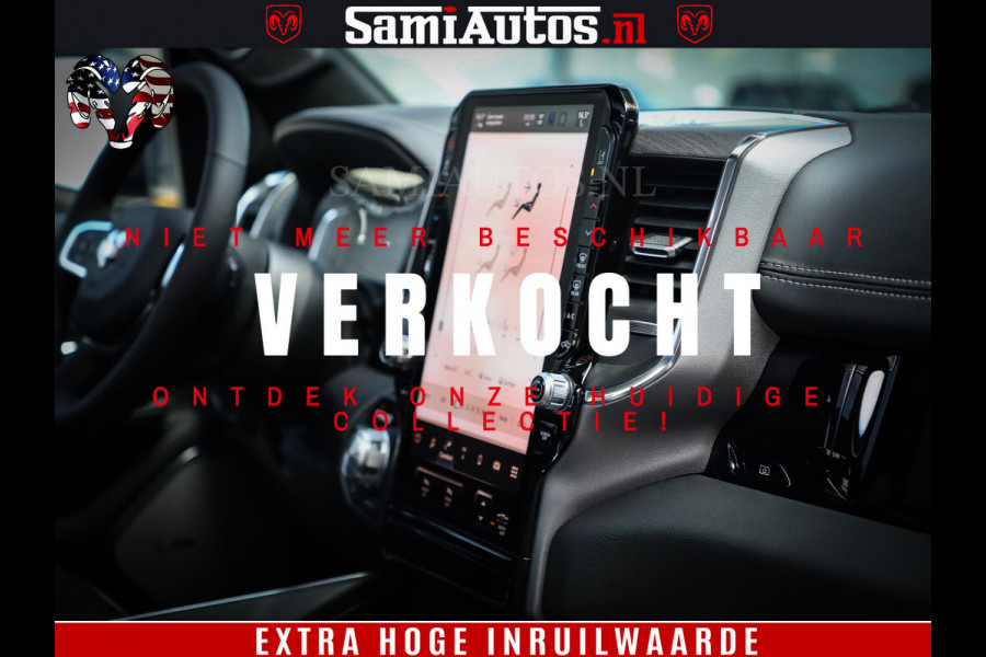 Dodge Ram 1500 Night Premium | Full Option | De Meest Luxe Pick-Up in zijn Klasse | Comfortabele Dubbele Cabine met Royale 5 Zitplaatsen | BPM vrij | Nu Leverbaar uit Voorraad | Voorraad Nr 2283 - 3326