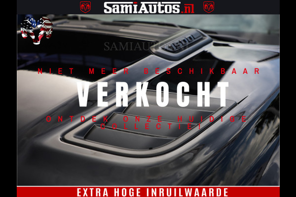 Dodge Ram 1500 Night Premium | Full Option | De Meest Luxe Pick-Up in zijn Klasse | Comfortabele Dubbele Cabine met Royale 5 Zitplaatsen | BPM vrij | Nu Leverbaar uit Voorraad | Voorraad Nr 2283 - 3326