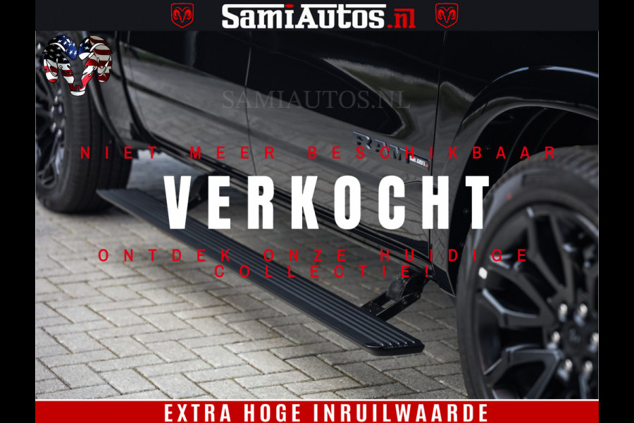 Dodge Ram 1500 Night Premium | Full Option | De Meest Luxe Pick-Up in zijn Klasse | Comfortabele Dubbele Cabine met Royale 5 Zitplaatsen | BPM vrij | Nu Leverbaar uit Voorraad | Voorraad Nr 2283 - 3326