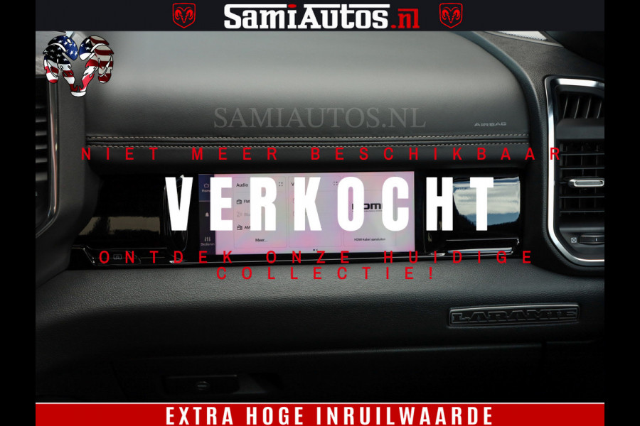 Dodge Ram 1500 Night Premium | Full Option | De Meest Luxe Pick-Up in zijn Klasse | Comfortabele Dubbele Cabine met Royale 5 Zitplaatsen | BPM vrij | Nu Leverbaar uit Voorraad | Voorraad Nr 2283 - 3326