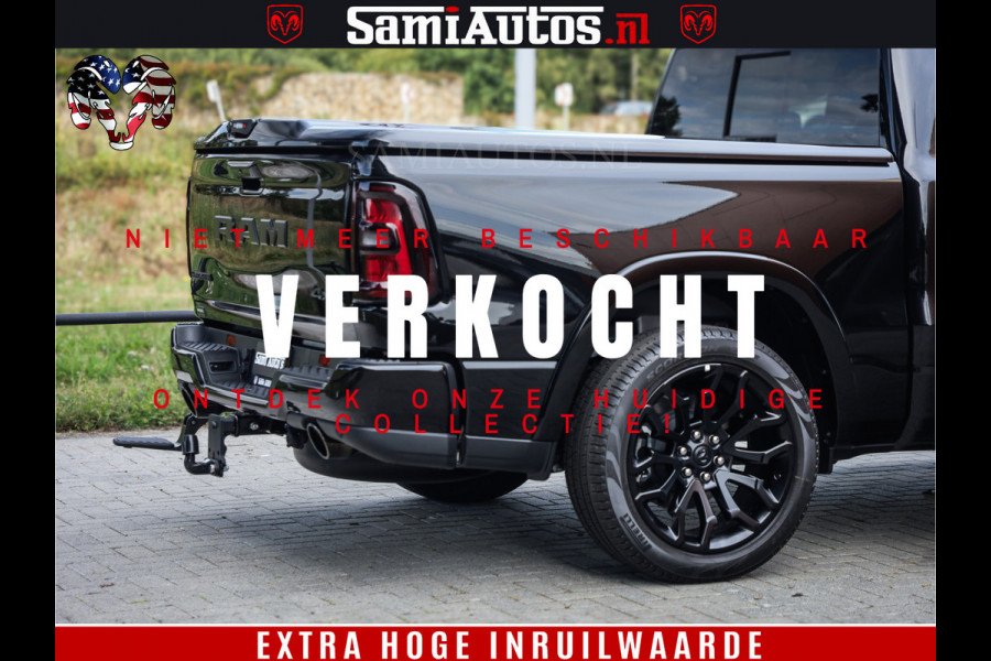 Dodge Ram 1500 Night Premium | Full Option | De Meest Luxe Pick-Up in zijn Klasse | Comfortabele Dubbele Cabine met Royale 5 Zitplaatsen | BPM vrij | Nu Leverbaar uit Voorraad | Voorraad Nr 2283 - 3326