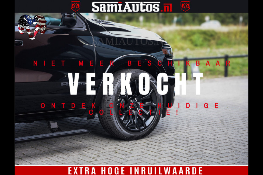 Dodge Ram 1500 Night Premium | Full Option | De Meest Luxe Pick-Up in zijn Klasse | Comfortabele Dubbele Cabine met Royale 5 Zitplaatsen | BPM vrij | Nu Leverbaar uit Voorraad | Voorraad Nr 2283 - 3326