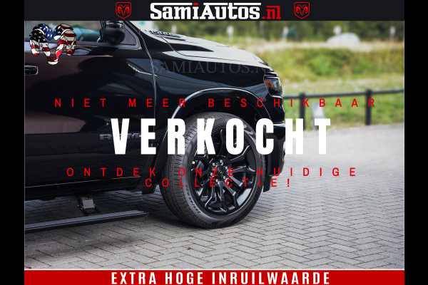 Dodge Ram 1500 Night Premium | Full Option | De Meest Luxe Pick-Up in zijn Klasse | Comfortabele Dubbele Cabine met Royale 5 Zitplaatsen | BPM vrij | Nu Leverbaar uit Voorraad | Voorraad Nr 2283 - 3326