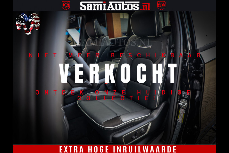Dodge Ram 1500 Night Premium | Full Option | De Meest Luxe Pick-Up in zijn Klasse | Comfortabele Dubbele Cabine met Royale 5 Zitplaatsen | BPM vrij | Nu Leverbaar uit Voorraad | Voorraad Nr 2283 - 3326