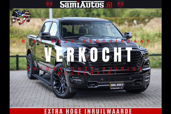 Dodge Ram 1500 Night Premium | Full Option | De Meest Luxe Pick-Up in zijn Klasse | Comfortabele Dubbele Cabine met Royale 5 Zitplaatsen | BPM vrij | Nu Leverbaar uit Voorraad | Voorraad Nr 2283 - 3326