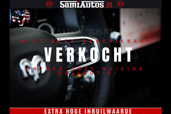 Dodge Ram 1500 Night Premium | Full Option | De Meest Luxe Pick-Up in zijn Klasse | Comfortabele Dubbele Cabine met Royale 5 Zitplaatsen | BPM vrij | Nu Leverbaar uit Voorraad | Voorraad Nr 2283 - 3326