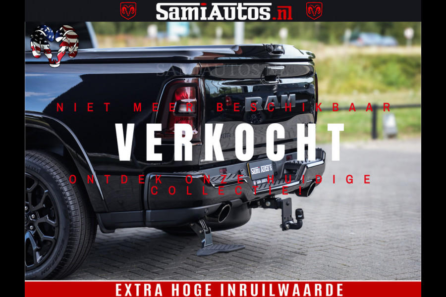 Dodge Ram 1500 Night Premium | Full Option | De Meest Luxe Pick-Up in zijn Klasse | Comfortabele Dubbele Cabine met Royale 5 Zitplaatsen | BPM vrij | Nu Leverbaar uit Voorraad | Voorraad Nr 2283 - 3326