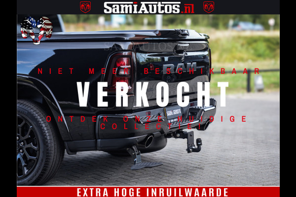Dodge Ram 1500 Night Premium | Full Option | De Meest Luxe Pick-Up in zijn Klasse | Comfortabele Dubbele Cabine met Royale 5 Zitplaatsen | BPM vrij | Nu Leverbaar uit Voorraad | Voorraad Nr 2283 - 3326