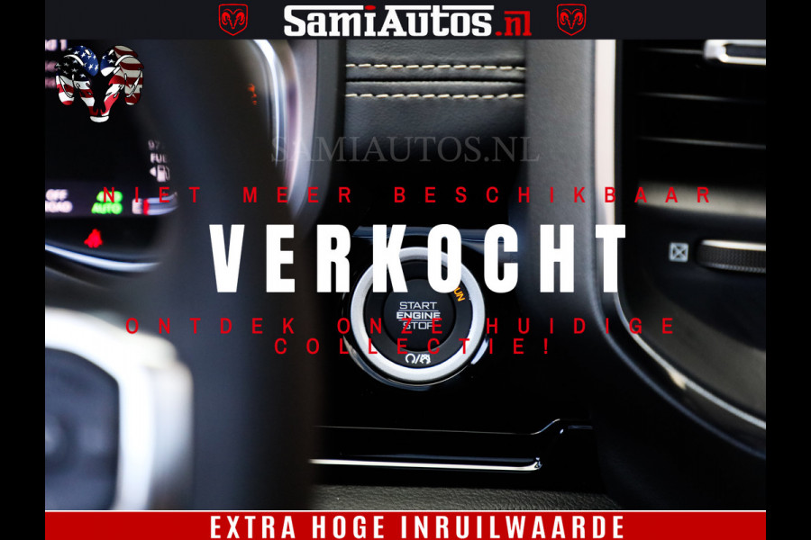 Dodge Ram 1500 Night Premium | Full Option | De Meest Luxe Pick-Up in zijn Klasse | Comfortabele Dubbele Cabine met Royale 5 Zitplaatsen | BPM vrij | Nu Leverbaar uit Voorraad | Voorraad Nr 2283 - 3326