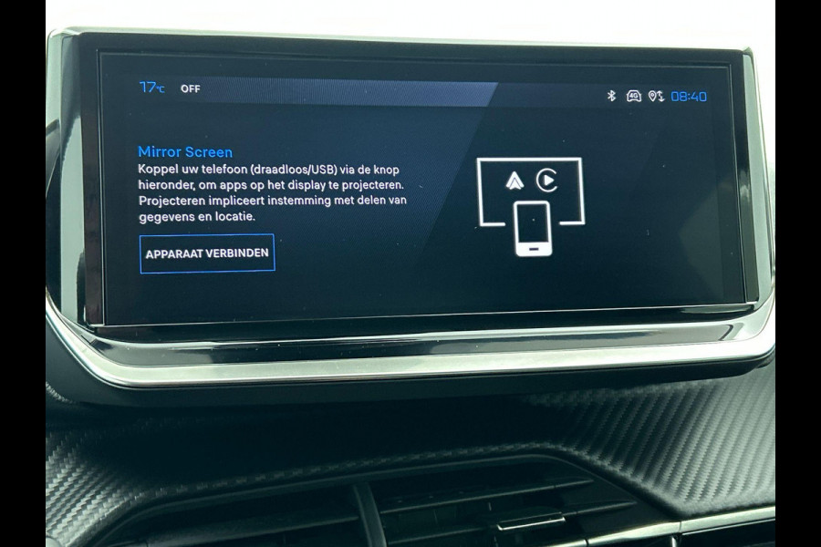 Peugeot 208 1.2 Hybrid 100PK Automaat Allure | Navigatie | Apple Carplay/Android Auto | Airco | Parkeer sensoren | Cruise Control | Led | Lichtmetalen Velgen