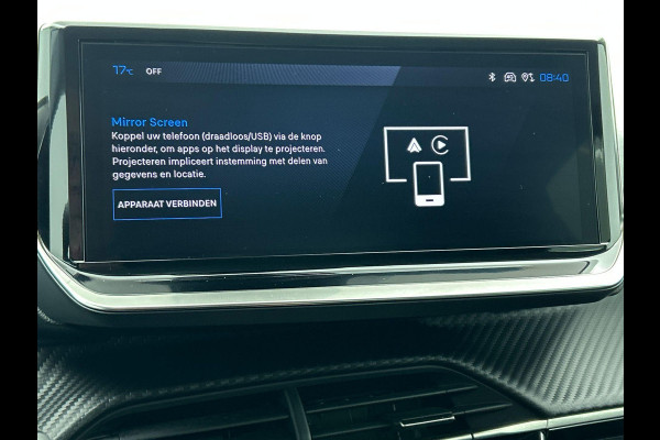 Peugeot 208 1.2 Hybrid 100PK Automaat Allure | Navigatie | Apple Carplay/Android Auto | Airco | Parkeer sensoren | Cruise Control | Led | Lichtmetalen Velgen