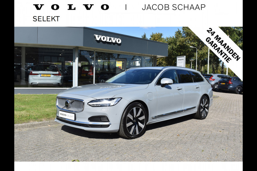 Volvo V90 2.0 T8 Plug-in hybrid AWD Ultra Bright | HUD | B&W | 360 camera | Stuurverwarming | Panodak | 19"LMV