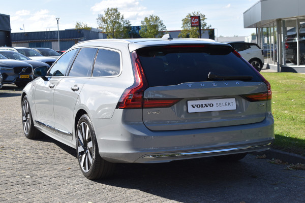 Volvo V90 2.0 T8 Plug-in hybrid AWD Ultra Bright | HUD | B&W | 360 camera | Stuurverwarming | Panodak | 19"LMV