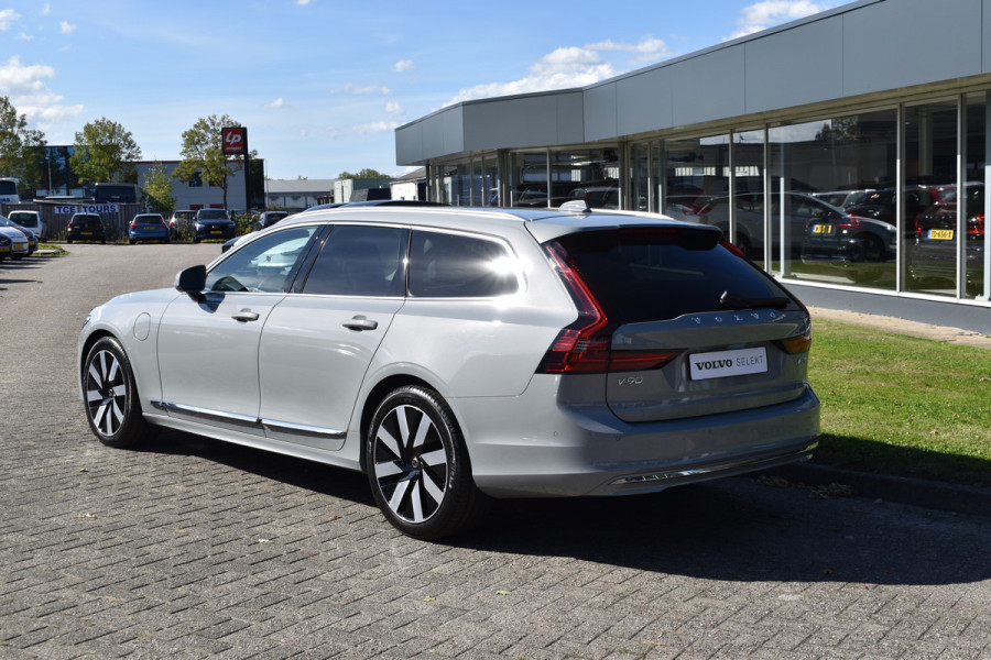 Volvo V90 2.0 T8 Plug-in hybrid AWD Ultra Bright | HUD | B&W | 360 camera | Stuurverwarming | Panodak | 19"LMV