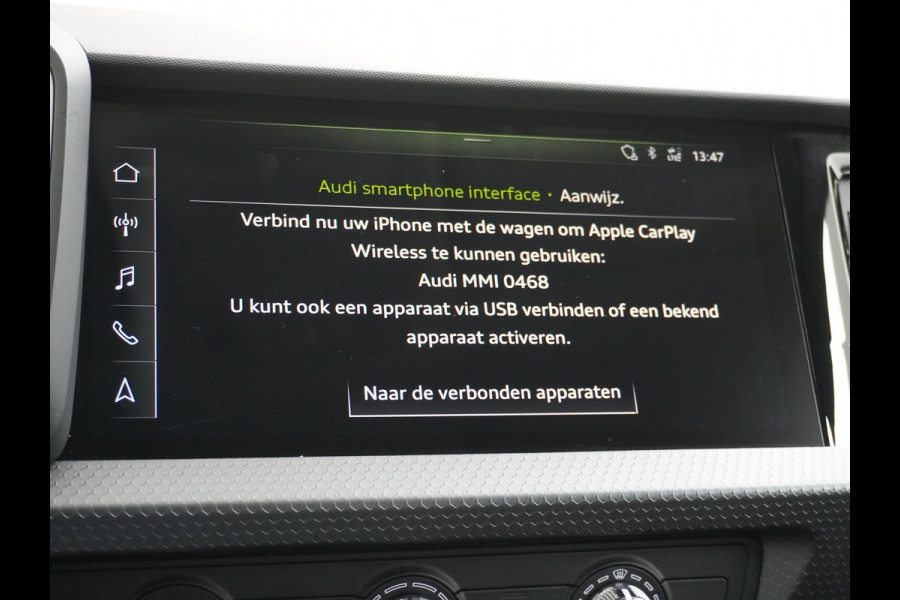 Audi A1 Sportback 30TFSI 116PK Virtual Cockpit Apple Carplay Android Auto Navi Airco Cruise Control Pro Line Bluetooth Isofix Rijstrooksensor Origineel Nederlandse Auto Audi A1 Sportback 30TFSI 116PK Virtual Cockpit Apple Carplay Android Auto Navi Airco Cruise Control Pro Line Bluetooth Isofix Rijstrooksensor Origineel Nederlandse Auto