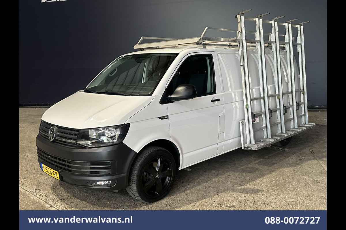 Volkswagen Transporter 2.0 TDI 150pk L2H1 Glasresteel Euro6 Airco | Imperiaal | 2500kg Trekhaak Bijrijdersbank, Sidebars, Cruisecontrol