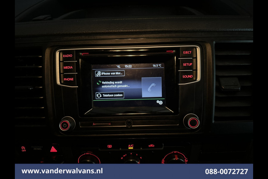 Volkswagen Transporter 2.0 TDI 150pk L2H1 Glasresteel Euro6 Airco | Imperiaal | 2500kg Trekhaak Bijrijdersbank, Sidebars, Cruisecontrol