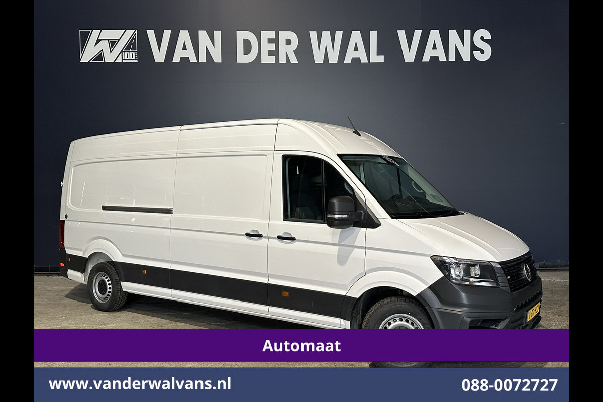 Volkswagen Crafter 2.0 TDI 140 pk Automaat L4H3 L3H2 Euro6 Airco | Camera | Apple Carplay Android Auto, Chauffeursstoel, Stoelverwarming, 3000kg Trekhaak