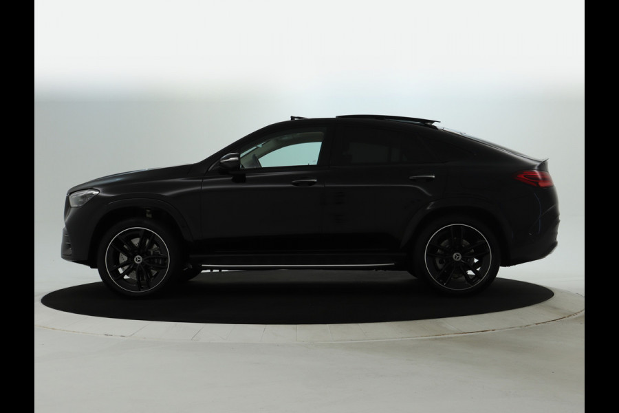 Mercedes-Benz GLE Coupé 400 e 4MATIC AMG Line | AMG Line | Night Pakket | Panorama Schuif-Kanteldak | 22 Inch AMG Velgen | Burmester® | Memory Pakket Voorstoelen. Inclusief 24 maanden MB Certified garantie voor Europa.