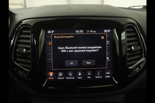 Jeep Compass 1.4 MultiAir Opening Edition 4x4 | Origineel NL | Half leder | Xenon | Beats Audio | Carplay | Navigatie | Climate control | Parkeerhulp | Cruise control | Bluetooth