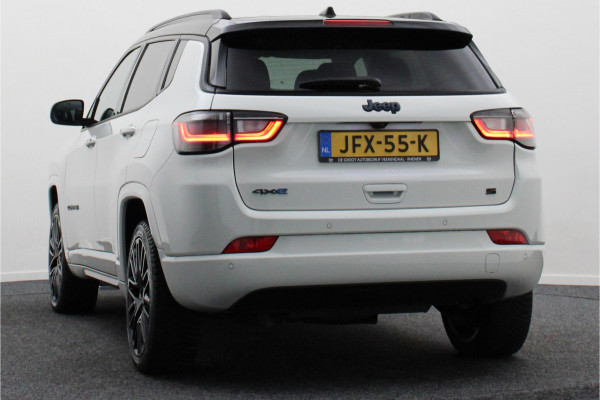 Jeep Compass 4xe 240 Plug-in Hybrid Electric S Leer, Virtual Cockpit, Camera, ACC, Apple Carplay, Rijstrooksensor, 19'' Jeep Compass 4xe 240 Plug-in Hybrid Electric S Leer, Virtual Cockpit, Camera, ACC, Apple Carplay, Rijstrooksensor, 19''
