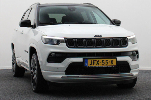 Jeep Compass 4xe 240 Plug-in Hybrid Electric S Leer, Virtual Cockpit, Camera, ACC, Apple Carplay, Rijstrooksensor, 19'' Jeep Compass 4xe 240 Plug-in Hybrid Electric S Leer, Virtual Cockpit, Camera, ACC, Apple Carplay, Rijstrooksensor, 19''