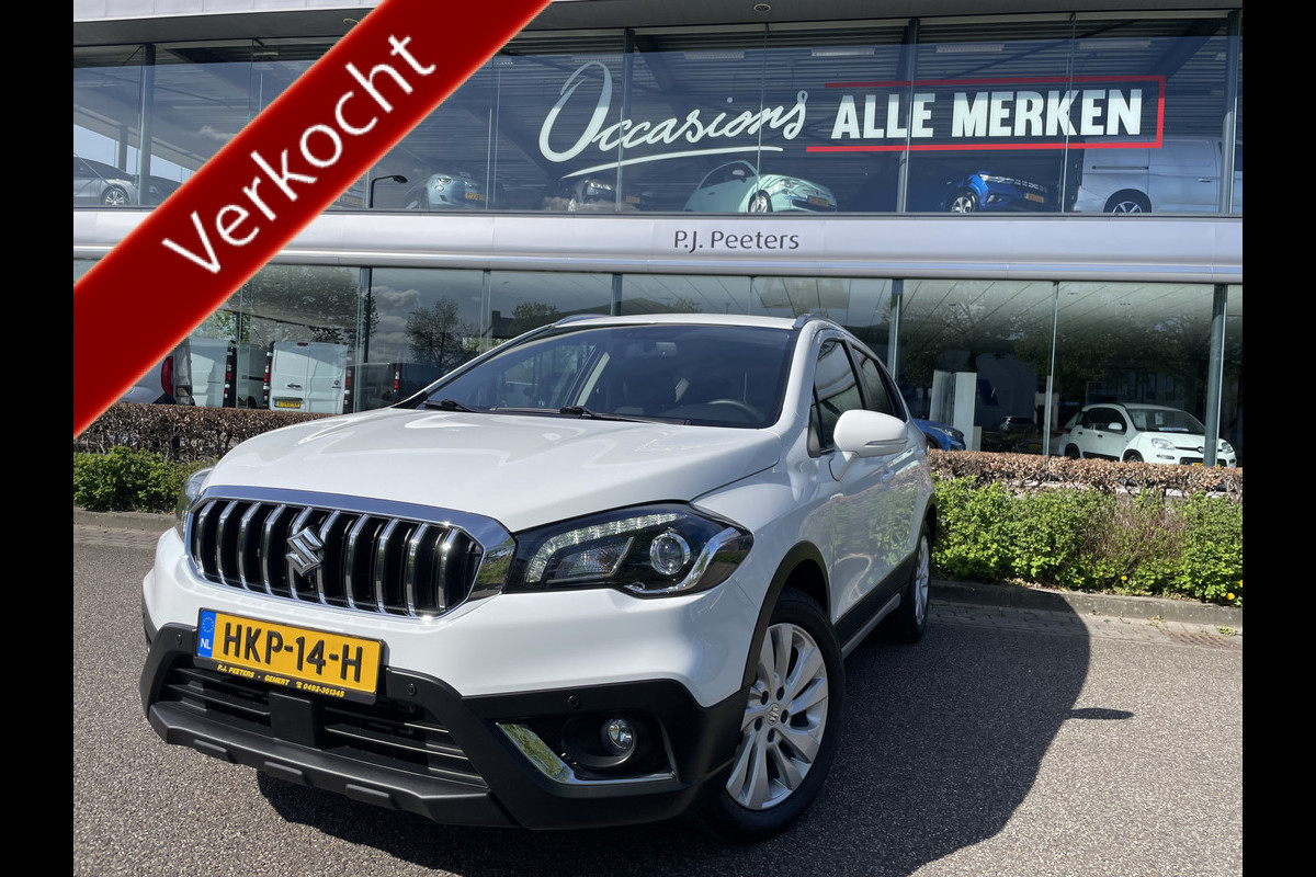 Suzuki S-Cross 1.0 Boosterjet Exclusive Climate control - Cruise control - Navi - Parkeersensoren V+A - A-uitrijcamera - MFL-stuurwiel - Apple carplay/Android auto - Mistlampen voor- LMV 17"- Ramen E-V+A - Spiegels E-Verstel en ver