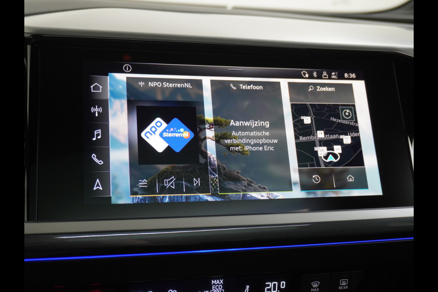 Audi Q4 e-tron 50 Quattro 300pk S-Line Competition Pano-dak Leer Matrix-Led 21" 77kWh Sonos®-Audio Warmtepomp Adaptive-CruiseHead-Up-Display La Assistentie Pack Comfort-plus Pack Dynamic Pack Interieur Pack Keyless Pack Automatisch grootlicht Privacy-Glass Zeer compleet Grote Accu €75.000 nieuw