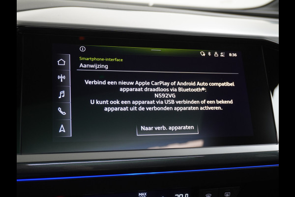 Audi Q4 e-tron 50 Quattro 300pk S-Line Competition Pano-dak Leer Matrix-Led 21" 77kWh Sonos®-Audio Warmtepomp Adaptive-CruiseHead-Up-Display La Assistentie Pack Comfort-plus Pack Dynamic Pack Interieur Pack Keyless Pack Automatisch grootlicht Privacy-Glass Zeer compleet Grote Accu €75.000 nieuw