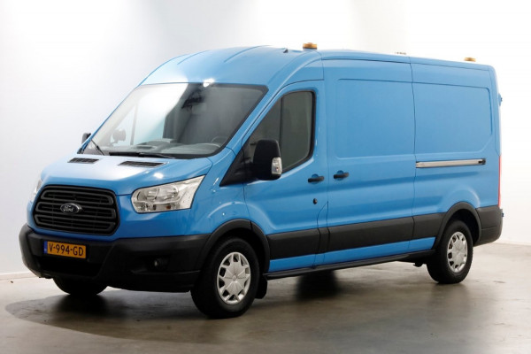 Ford Transit 350 2.0 TDCI 130pk E6 L3H2 Trend Airco/Inrichting/2x Schuifdeur 05-2017