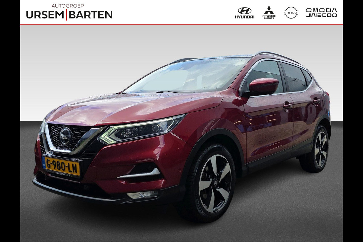Nissan QASHQAI 1.3 DIG-T Tekna  Automaat | 160PK | halfleder | panoramadak | trekhaak