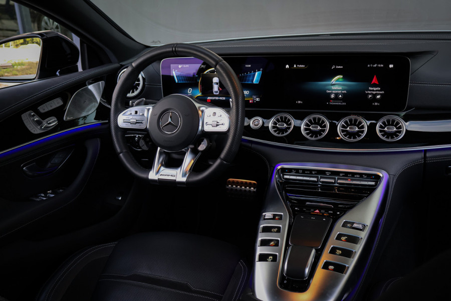Mercedes-Benz AMG GT 4-Door Coupe AMG 63 4MATIC+ | ADAPTIVE CRUISE | ACHTERASBESTURING | PANORAMADAK | STOELVERWARMING & VERKOELING | MASSAGE | 360 CAMERA | MEMOR