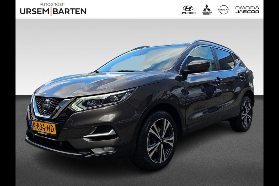 Nissan QASHQAI 1.3 DIG-T N-Connecta | automaat | 160PK | panoramadak | navigatie | trekhaak | Stoelverwarming |