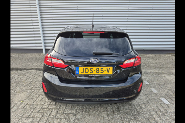 Ford Fiesta 1.0 EcoBoost Hybrid Titanium,Android/Carplay/navigatie,airco.cruise,stoel/stuur/voorruit verwarming,parkeesensoren,