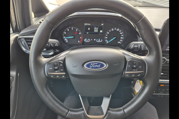 Ford Fiesta 1.0 EcoBoost Hybrid Titanium,Android/Carplay/navigatie,airco.cruise,stoel/stuur/voorruit verwarming,parkeesensoren,